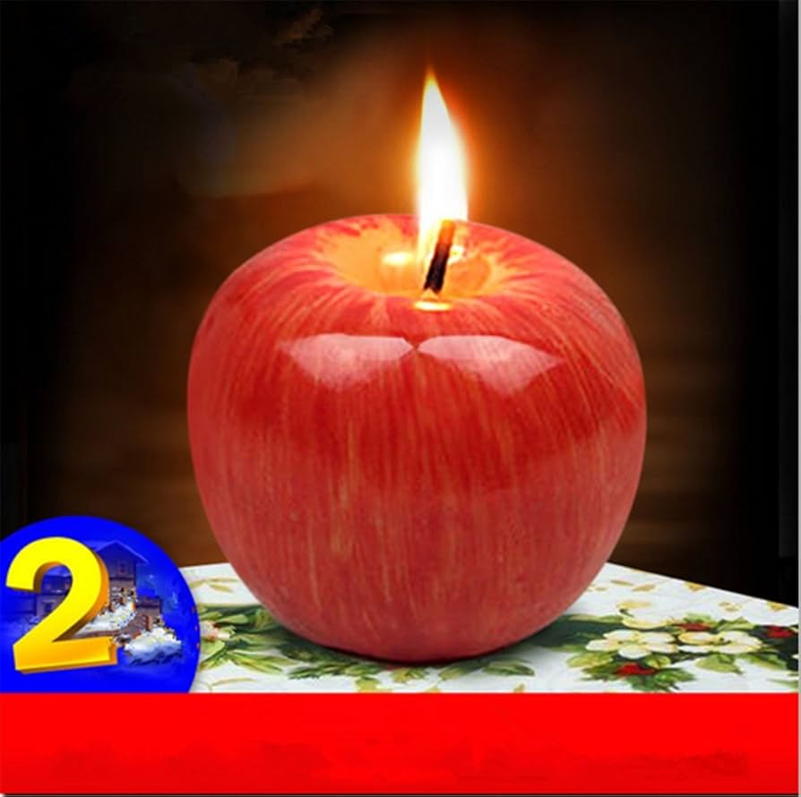 クリスマス　飾り　装飾　キャンドルスタンド　りんご モチーフ　豪華 christmas7016_2.jpg